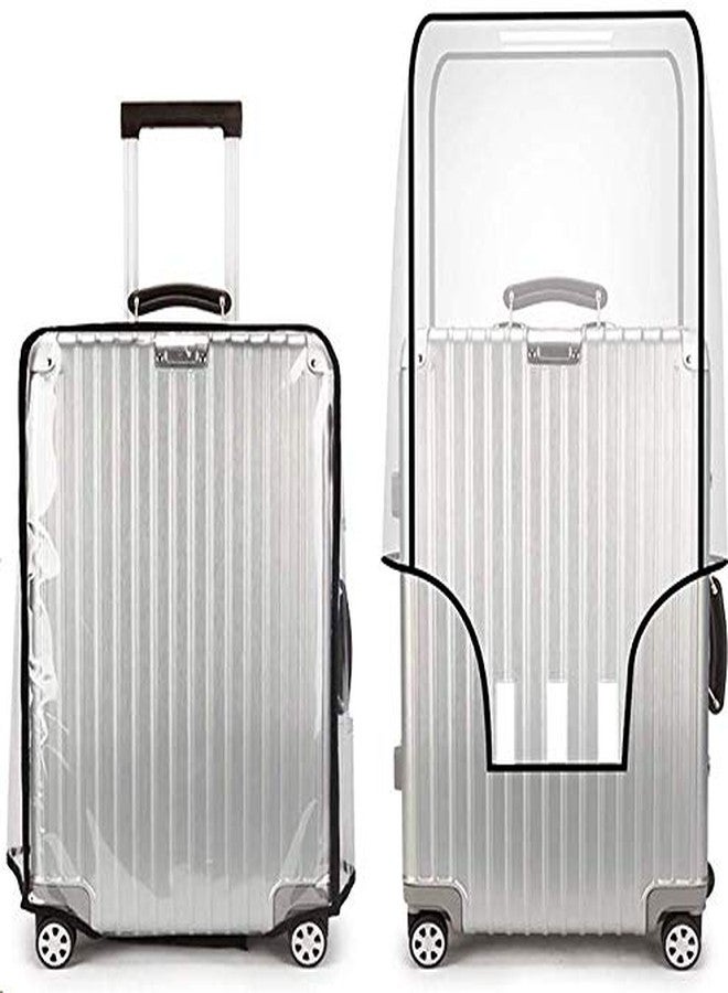 JenKin Luggage Protector Suitcase Cover PVC Waterproof Travel Suitcase Fits Most 20" to 30"(28") - Image 2